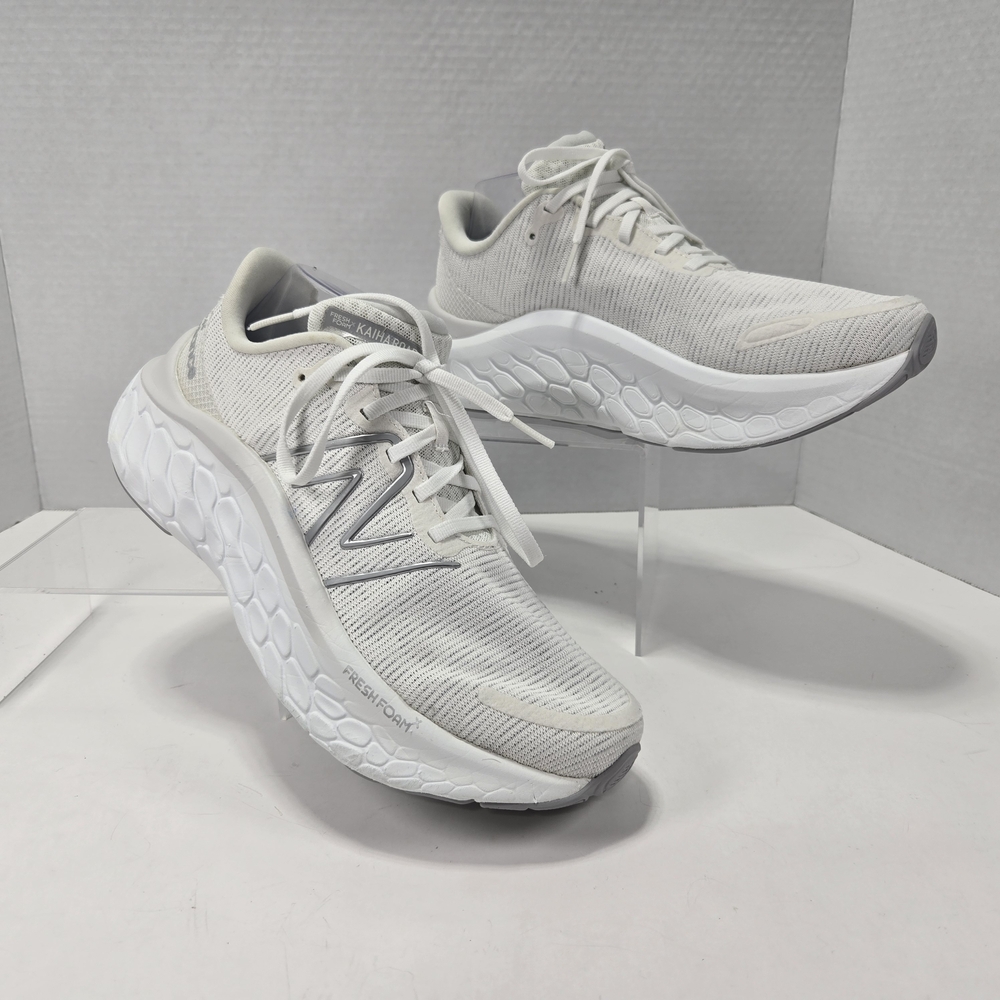 New Balance Fresh Foam X Kaiha Low White Grey Sneakers Size Women's 9.5 Men's 8